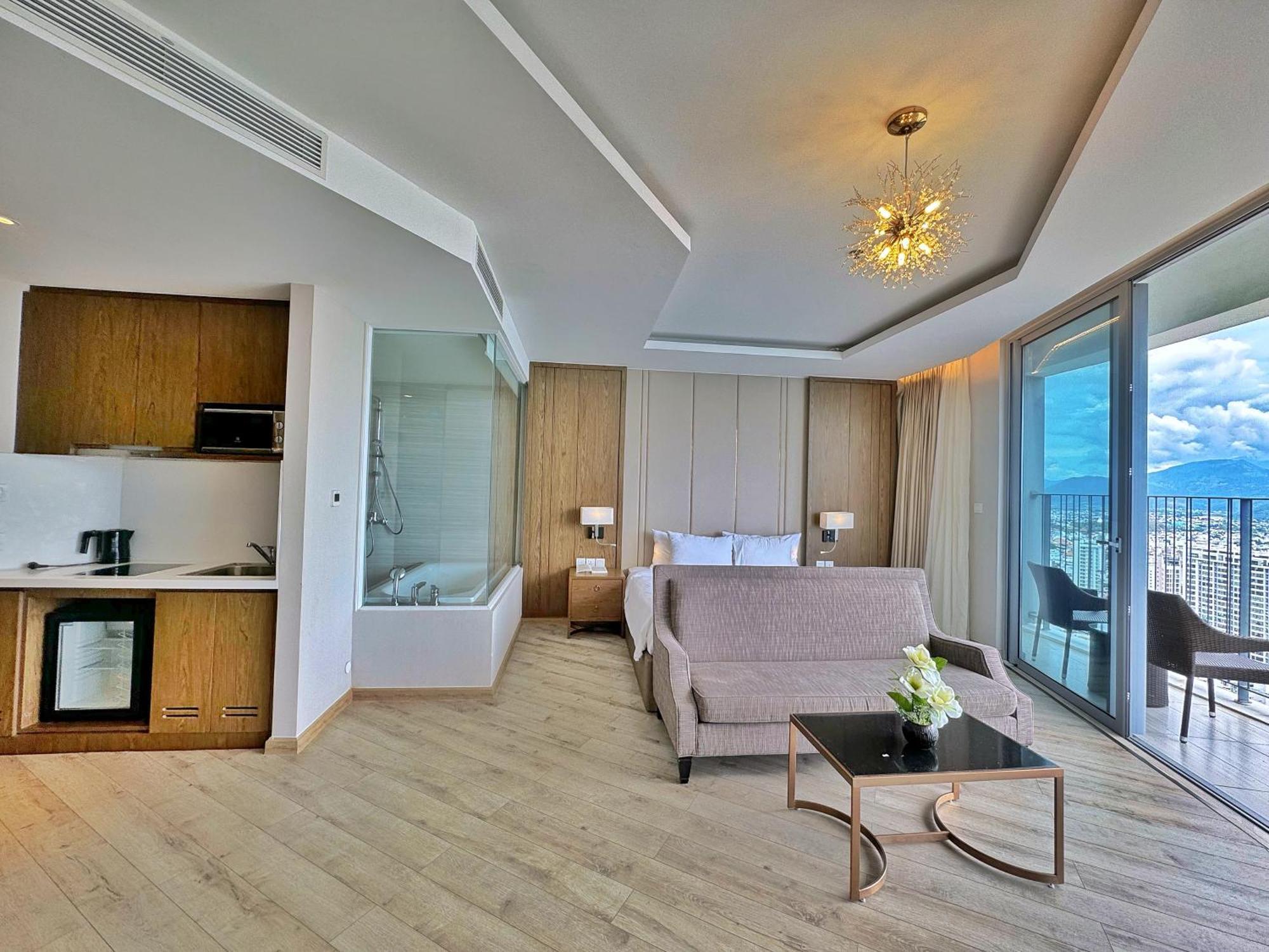 Wise Stay Panorama Condotel Nha Trang Bagian luar foto